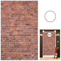 a brick wall and door with the number 533 on it