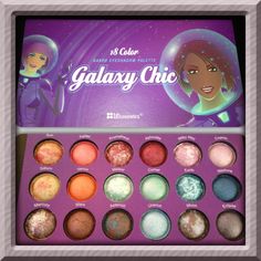 BH Cosmetics Galaxy Chic Palette Opalescent Nails, Harry Potter Makeup Brushes, Makeup Needs, Makeup On Fleek, Body Makeup, Bh Cosmetics, Puffy Eyes, Makeup Brands, Makeup Palette