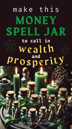 Make this Easy Money Spell Jar to Harness the KING of Herbs! Money Spells That Work, Witch Tools, Money Spell, New Moon Rituals, Moon Journal, Love Moon