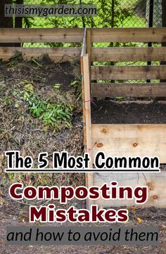 the 5 most common composting tasks and how to avoid them in this post