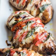 Stuffed Caprese Chicken, Hasselback Chicken, Chicken Caprese, Holy Cannoli, Cooking Prime Rib, Stuffed Chicken Breasts, Mozzarella Chicken, Cornish Hens, Caprese Chicken