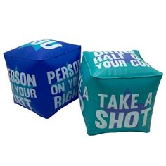 Roll the dice and chances are youre going to have a blast with these oversized party dice! Perfect party game, this set comes with a set of 2 inflatable dice that features commands on each side to get your guests moving! Simply fill the dice with air and let the good times roll! For more than 20 years, TMD has been a globally recognized manufacturing and sourcing firm providing partners with a seamless supply chain solution. We pride ourselves on our award winning design and the consultative app Giant Dice, Game For Adults, Fun Outdoor Games, Drinking Game, Pool Parties, Good Times Roll, Drinking Games, Adult Games, Party Game