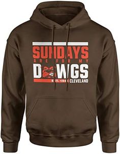 #City #Cle #Hoodie #Sports #Vintage Wishful Inking Sundays Are For My Dawgs is a trendy and unique unisex adult hoodie sweatshirt that captures the essence of vintage Cle Sports City. Th... Go Browns, The Best Halloween Costumes, Best Halloween Costumes, Quality Hoodies, Unique Hoodies, Cool Halloween Costumes, Vintage Sports, Football Fans, Hooded Sweater