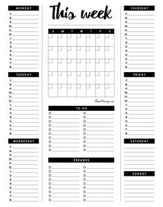 Weekly Life Planner, This Week Planner, Healthy Habits Journal, Habits Journal, Onenote Digital Planner, Free Weekly Planner, Weekly Planner Sheets, Weekly Planner Print, How To Bullet Journal