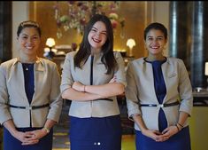 Don't wait for opportunity, create it. #fourseasonsdubai #fourseasons #emilerassam #uniforms #uniform #fsdubai #ootd #lookoftheday #style #fashion Hotel Staff Uniform Receptionist, Hospitality Uniform Front Office, Hotelier Uniform, Hotel Uniform Receptionist, Front Office Uniform, Classy Uniform, Casino Uniform, Blazer Uniform