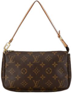 Shoulder Bag Brown, Monogram, Louis Vuitton, Shoulder Bag