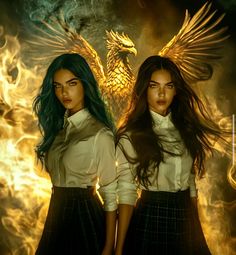 Darcy Vega and Tory Vega #zodiacacademy #darcyvega #toryvega #vegatwins Vega Twins Zodiac Academy, Zodiac Academy Fan Art, Vega Twins, Zodiac Twins, What Book To Read, The Zodiac Academy, Reading Is Fun, Tori Vega, Zodiac Characters