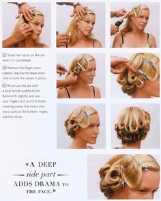 Cabelo Pin Up, 1920s Hair, Curl Your Hair, Pin Curls, Pin Up Hair, Retro Hairstyles, Beautiful Long Hair, Hairstyles Ideas, Love Hair