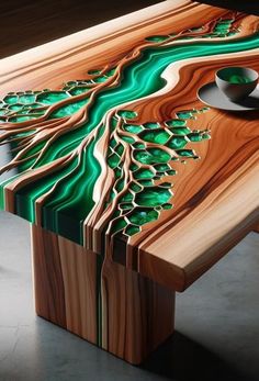 Woodworking joints masterpiece Wooden Epoxy, Diy Resin Table, Resin And Wood Diy, Epoxy Table Top, Wood Table Design, Table Epoxy, Epoxy Table, Table Designs