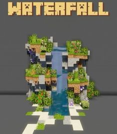 #fyp #minecraft #minecraftbuilding #minecraftwaterfall #waterfall Minecraft Turtle Sanctuary, Minecraft Jungle Village, Minecraft Jungle Builds, Minecraft Jungle House, Minecraft Garden Ideas, Minecraft Greenhouse, Minecraft Fountain, Minecraft Underwater, Construction Minecraft