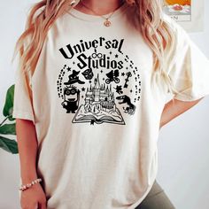 Matching Universal Shirts, Universal Studios Orlando Outfits, Harry Potter Shirts For Universal, Universal Studios Svg, Universal Tshirts, Disney Universal Studios, Harry Potter Shirt, Orlando Family, Universal Shirts