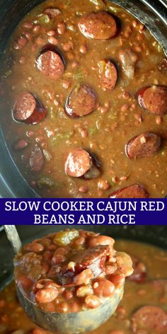 slow cooker cajun red beans and rice is the best way to cook it