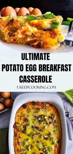 the ultimate potato egg breakfast casserole recipe