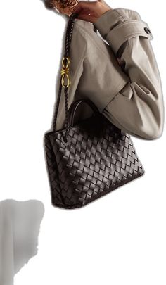 Elegant Woven Leather Shoulder Bag For Travel, Luxury Square Woven Leather Bag, Elegant Brown Woven Leather Bag, Elegant Woven Leather Satchel Bag, Elegant Woven Leather Travel Bag, Chic Woven Leather Office Bags, Elegant Woven Leather Bag, Elegant Rectangular Shoulder Bag With Intrecciato Weave, Luxury Brown Bags With Intrecciato Weave