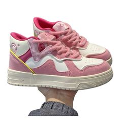 Skater Girl 2000s Aesthetic Sneakers | BOOGZEL CLOTHING – Boogzel Clothing Trendy School Sneakers For Spring, Pink Synthetic Casual Skate Shoes, Casual Pink Synthetic Skate Shoes, Casual Pink High-top Skate Shoes, Trendy Lace-up Skate Shoes For School, Trendy Mid-top Skate Shoes For Spring, Trendy Pink Sneakers For School, Trendy Round Toe Skate Shoes For School, Casual Skate Shoes For School In Spring