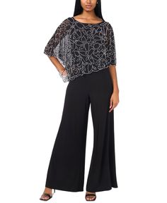 in stock Palazzo And Blouse, Palazzo Pants Outfit, Outfit Wedding, Masquerade Party, Party Look, Palazzo Pants, Wide Leg Jumpsuit, Black Jumpsuit, Pants Outfit