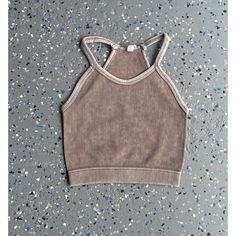 Cali Ribbed Seamless Cami Tank in Mocha Barrel Racing Photos, Western Tank Tops, Cowgirl Top, Bday List, Cute Country Outfits, Western Clothing, Racing Photos, 19th Birthday, Western Look