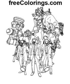 an image of some people standing in front of each other with the words free colorings com