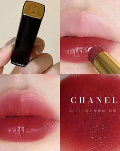 Chanel Lipstick Swatches, Chanel Lip, Healthy Makeup, Chanel Lipstick, Makeup Accesories, Beauty Makeup Tutorial, Lip Swatches, Makeup Guide, Lipstick Swatches