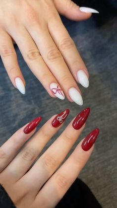 Trendy Classy Nails, Fake Nails White, Sunflower Nails, Red Christmas Nails, Light Pink Nails, Romantic Nails, Cherry Wine