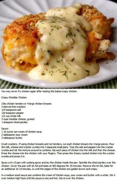 the recipe for chicken parmesan casserole is displayed on an instagram page