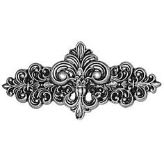 an ornate design on a white background