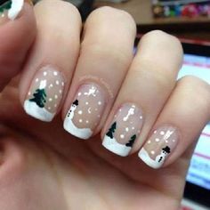 30+ Swoon-Worthy Christmas Nails You Just Cannot Miss! Nail Holiday, Nail Art Noel, Her Nails