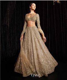 Lehenga For Sangeet Night, Sangeet Lehenga For Bride, Lehenga For Sangeet, Shadi Outfits, Lehenga For Bride, Desi Couture, Bride Workout, Sangeet Night