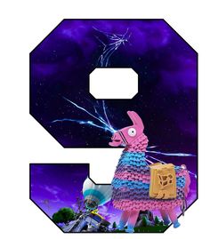 the letter c is made up of lego blocks and an image of a llama