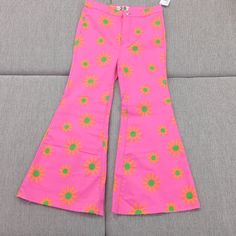 Adorable Lightweight Pants For Summer And Spring, Made Of A Cotton And Polyester Blend. Hugs Curves Nicely And Flare Out At Leg. These Pants Run True To Size And Are Sure To Turn Heads! Stretch Wide Leg Pink Bottoms, Pink Stretch Wide Leg Bottoms, High Waist Pink Bottoms For Spring, High-waist Pink Bottoms For Spring, Trendy Pink Long Pants, Pink Cotton Summer Pants, Summer Pink Cotton Pants, Trendy Pink Cotton Pants, Trendy Pink Straight Leg Pants