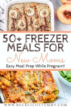 freezer meals for new moms are easy to make, and they're ready in less than 30 minutes