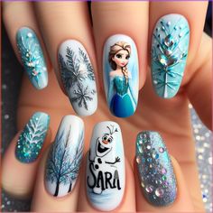 Penguin Nail Designs, White Winter Nails, Birthday Nail Art, Snowflake Nail Design, Color Block Nails, Summer Nail Colors, Butterfly Nail Designs, Snowflake Patterns, Marble Nail Designs