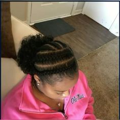 Children Hair Styles, Children Hair Styles Braids, Braids Straight Hair, Straight Hair With Braid, Straightened Hair, Acrylic Nails Almond Shape, Short Natural Curly Hair, Hair Styles Braids, Curly Styles