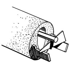 a drawing of a paper roll with a hole in the middle, vintage line drawing or engraving illustration