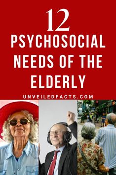 Elderly people are classified as vulnerable in many situations. For obvious reasons, our elderlies cannot do much but very little. They sometimes need someone to hold their hands. Someday, everybody will get old and nobody wants to reach old age without somebody around to cater to their needs and wants. Here’s a piece on 12 elderly psychosocial needs of the elderly to help you give them more support and care. Psychological Needs, Friendship Tips, Needs And Wants, To Be Wanted, Elder Care, Muscle Power, Young Blood, Old Person, Elderly People