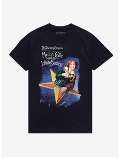 The Smashing Pumpkins Mellon Collie T-Shirt | Hot Topic Smashing Pumpkins Mellon Collie, Mellon Collie And The Infinite, The Smashing Pumpkins, Music Shirts, Disney Valentines, Smashing Pumpkins, That Dress, Music Tees, Band Music