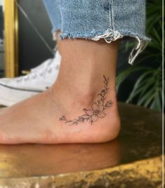 Flower tattoo idea