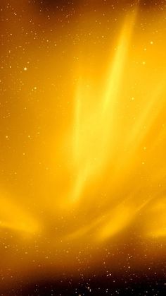 an orange and yellow background with stars in the sky