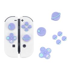 GeekShare Purple Planet Button Caps Nintendo Switch Thumb Grips, Switch Cases, Impulse Buying, Purple Planet, Cute Moth, Switch Accessories, Gamer Setup, Tv Head, Nintendo Switch Accessories