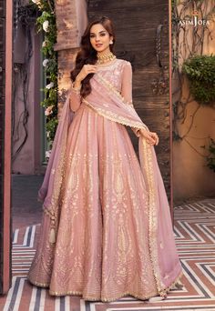 Asim Jofa AJM 19 Mehr O Mah Pengantin India, Anarkali Lehenga, Lehenga Style, Designer Anarkali, Desi Clothes, Anarkali Gown, Anarkali Suit