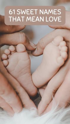 two hands holding a baby's feet with the words top tips to secure your families future