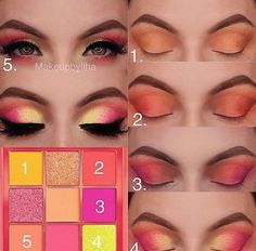 Matte Make Up, Makeup Ojos, Revolution Eyeshadow, Makeup Pictorial, Eye Makeup Pictures, Eye Makeup Designs