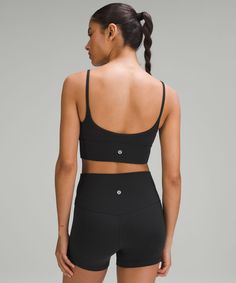 Feels Buttery-Soft and Weightless, Nulu™ Fabric Pockets for optional, removable cups Nude Sports Bra, Lululemon Yoga Outfit, Lululemon Workout Set, Lululemon Gym Outfit, Lifestyle Reset, Lululemon Wishlist, Luxury Athleisure, Gym Bra, Lululemon Yoga