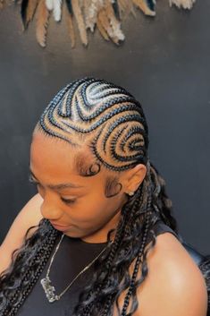 Swerve Braids, Straight Back Braids Cornrows Hairstyles, Bhaddie Hairstyle, Fulani Braids Hairstyles, Alicia Keys Braids, Straight Back Cornrows