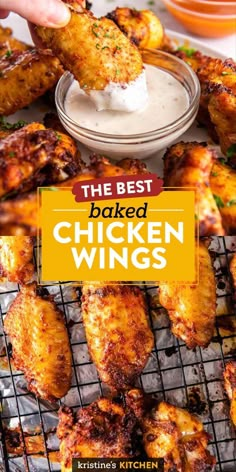 the best baked chicken wings ever