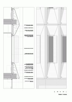 an architectural drawing showing the interior and exterior