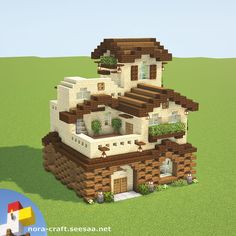 an image of a house made out of lego bricks