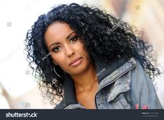 Portrait of a young black woman, afro hairstyle, in urban background #Sponsored , #Sponsored, #black#woman#Portrait#young Middle Hair, Gem Hair, Burmese Hair, Raw Indian Hair, Cambodian Hair, Deep Wave Hairstyles, 360 Lace Wig, Asian Hair, Real Human Hair