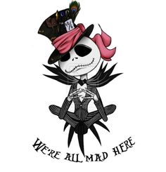 an image of a skeleton with a pirate hat on it's head and the words we