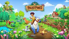 an image of the game's cover art for palcopines, which features a man on a horse